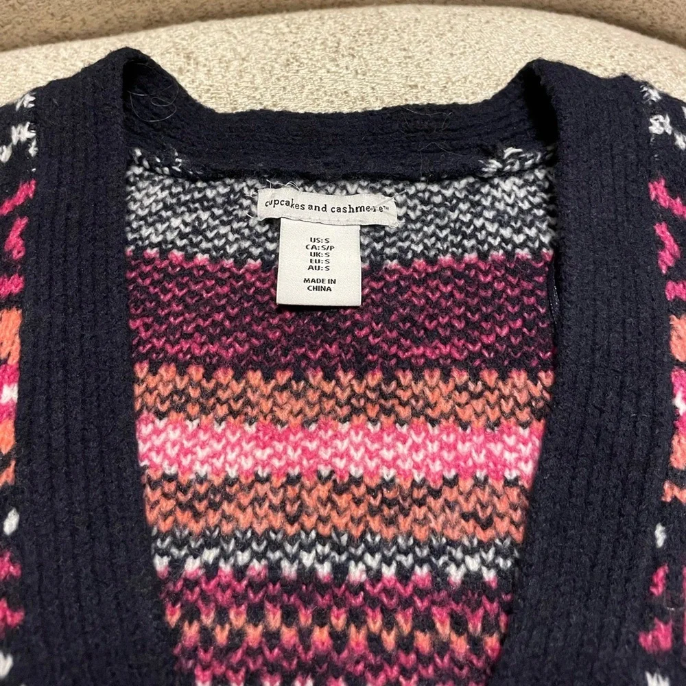 Cupcakes and Cashmere Anthropologie Knit Button Front Cardigan - Picture 2 of 4